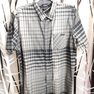 Oakley Short Sleeve Button Up Shirt